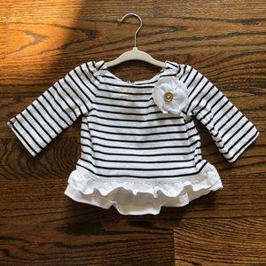 Janie and Jack stripe shirt